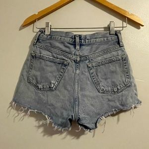 Agolde shorts worn for one summer